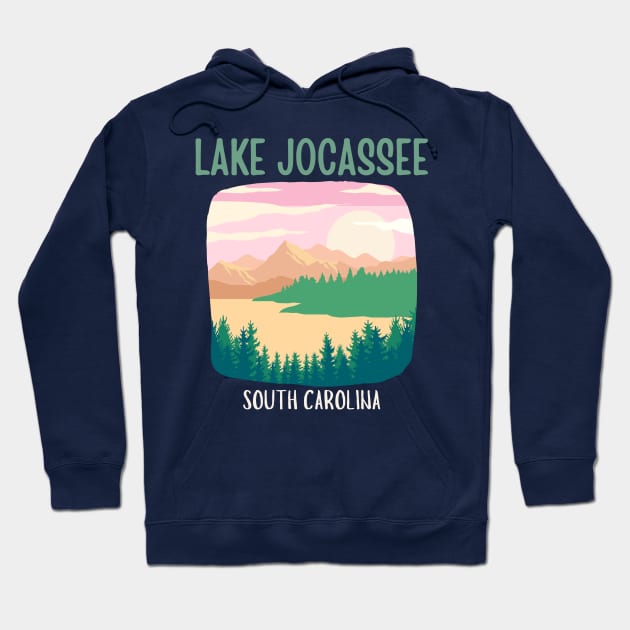 Lake Jocassee South Carolina Hoodie by soulfulprintss8